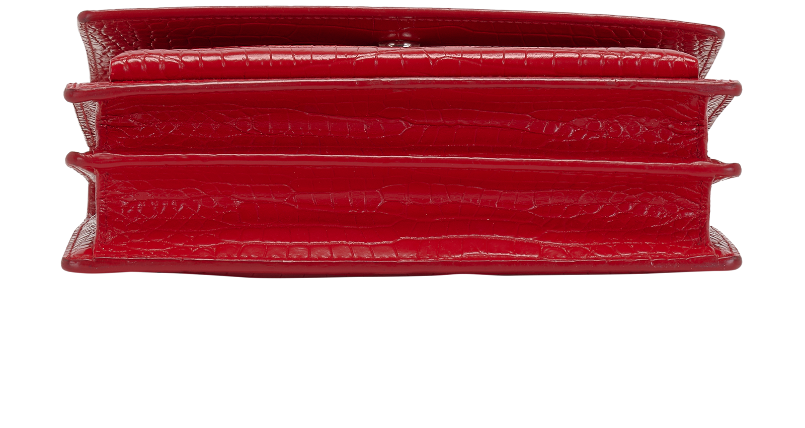 Medium Sunset Bag, &pound;1,100, Handbags, Red, Leather, Top view